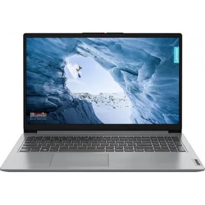 Lenovo Ноутбук IdeaPad 1 15IGL7 82V700EMUE КЛАВ.РУС.ГРАВ. Grey 15.6"