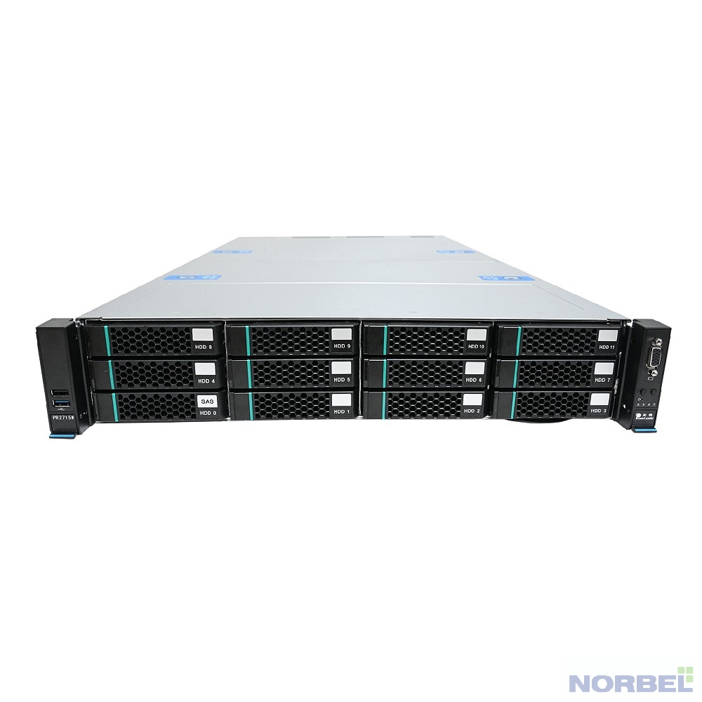 Hiper Сервер R2-P221612-08 Server R2 - Entry - 2U C621 2x LGA3647 Socket-P Xeon SP поколений 1 и 2 165Вт TDP 16x DIMM 12x 3.5 2x GbE OCP2.0 CRPS 2x 800Вт