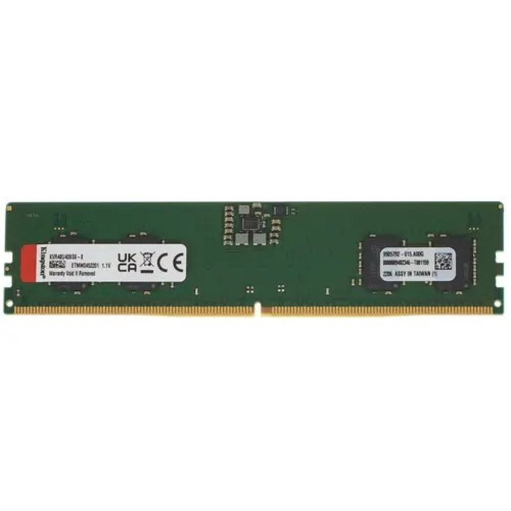 Kingston Модуль памяти DDR5 8GB 4800 MT s KVR48U40BS6-8