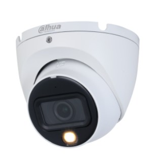 DAHUA Видеонаблюдение DH-HAC-HDW1500TLMP-IL-A-0360B-S2 Уличная турельная HDCVI-видеокамера с интеллектуальной двойной подсветкой 5Мп, объектив 3.6мм, ИК 20м, LED 20м, IP67, корпус: металл