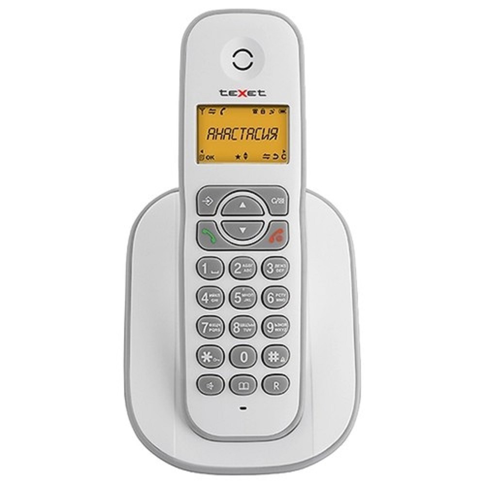 Texet Телефон TX-D4505A белый-серый