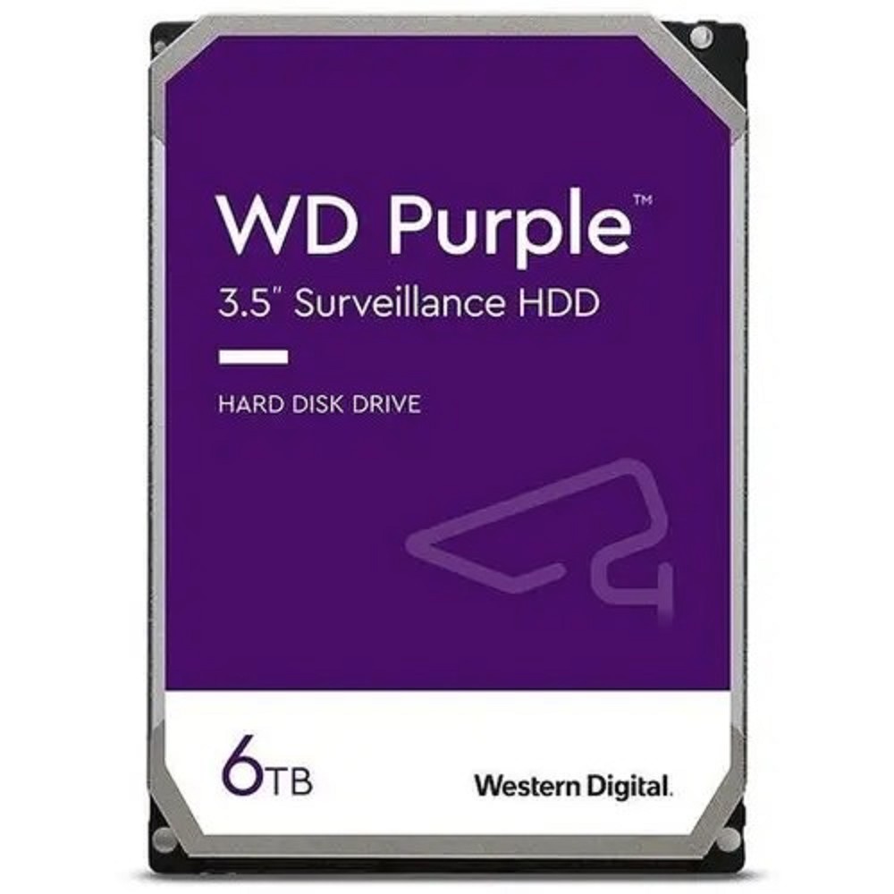 Western digital Жесткий диск 6TB WD Purple WD64PURZ