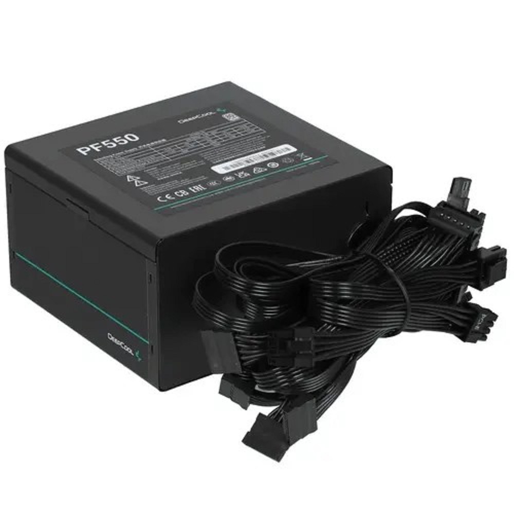Deepcool Блок питания ATX 550W PF550 80 PLUS 20+4pin APFC 120mm fan 6xSATA RTL