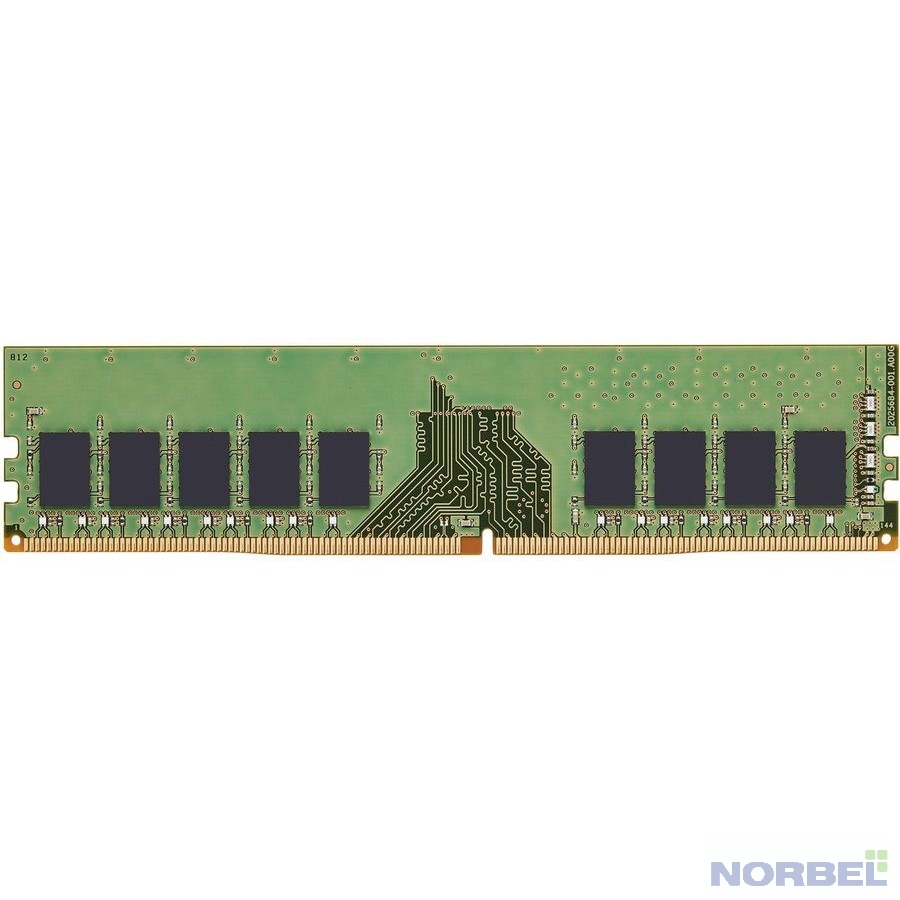 Kingston Память DDR4 KSM32ES8 16MF 16Gb DIMM ECC U PC4-25600 CL22 3200MHz