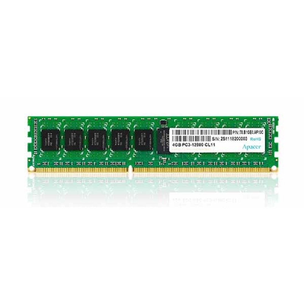 Apacer Модуль памяти DDR3 DIMM 4GB PC3-12800 1600MHz DL.04G2K.KAM
