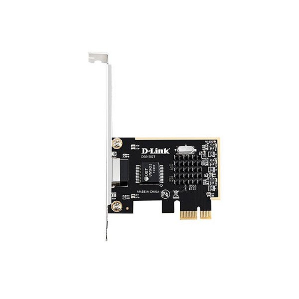 D-Link Сетевая карта DGE-562T A2A Сетевой PCI Express адаптер с 1 портом 100 1000 2.5GBase-T