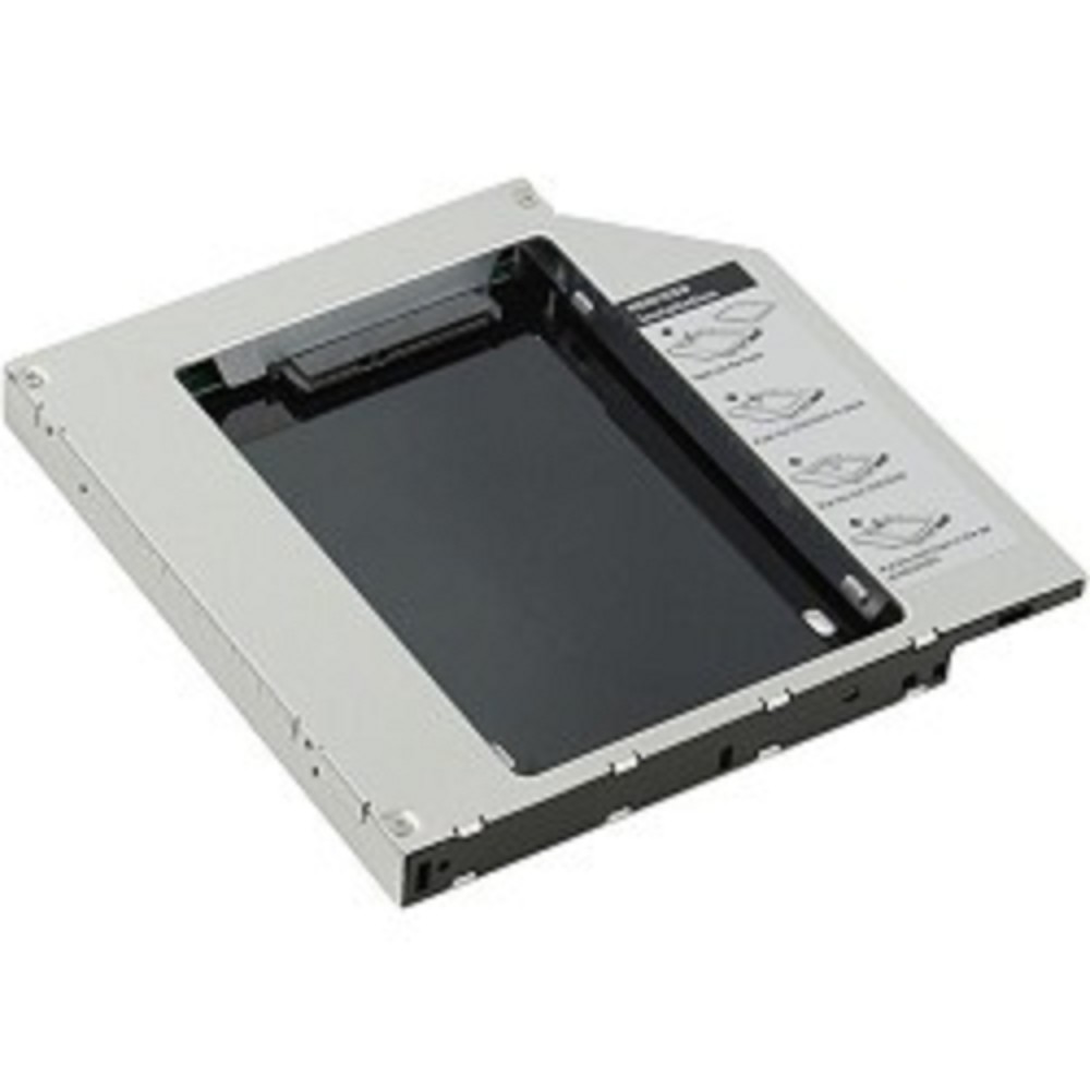 AgeStar Контейнер для HDD SSMR2S Сменный бокс для HDD SSD SATA-SATA, металл-пластик, черный, 2.5"