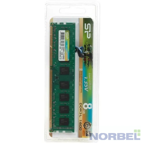 Silicon Power Память DDR3L 8Gb 1600MHz SP008GLLTU160N02 RTL PC3-12800 CL11 SO-DIMM 240-pin 1.35В Ret