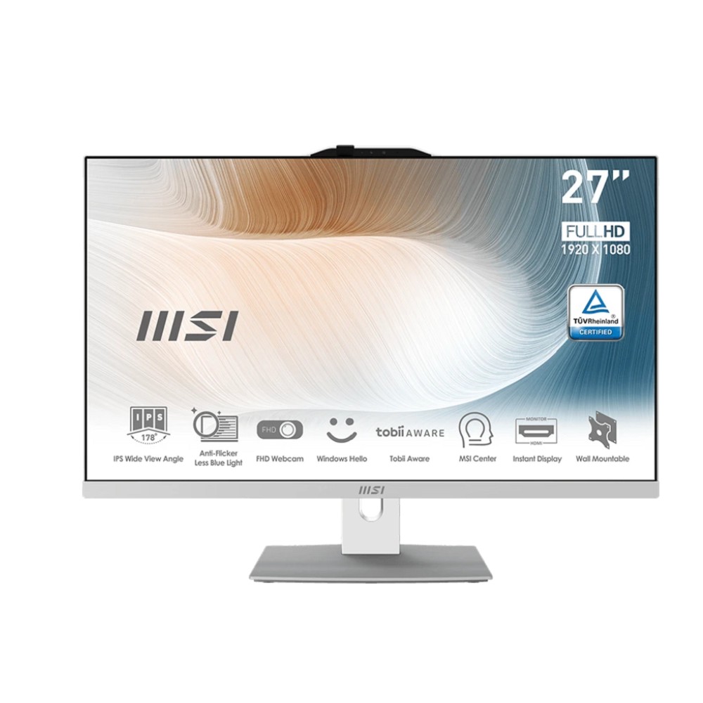 MicroStar Моноблок MSI Modern AM272P 12M-1041XRU 9S6-AF8212-1041 White 27"