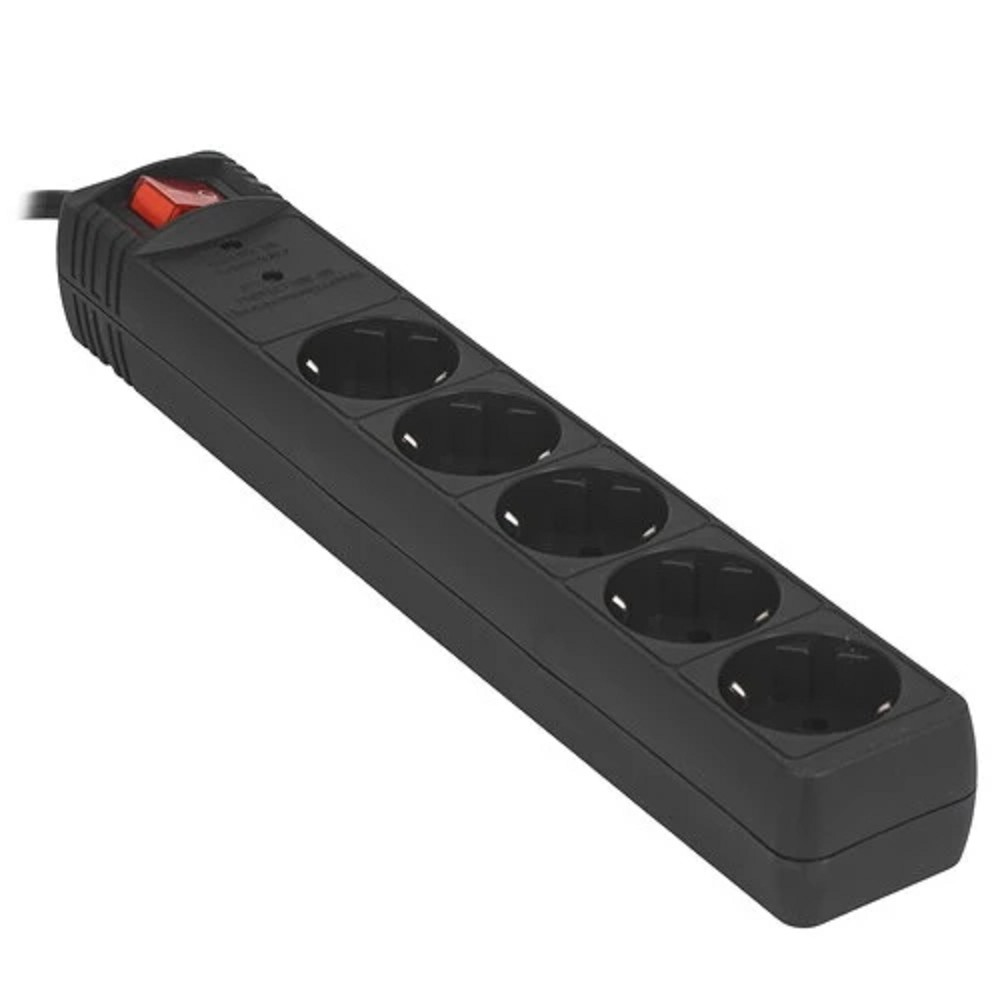 Energenie Сетевые фильтры Сетевой фильтр SPG5-C-15 4.5m 16А. черный сечение 3 1,5 мм