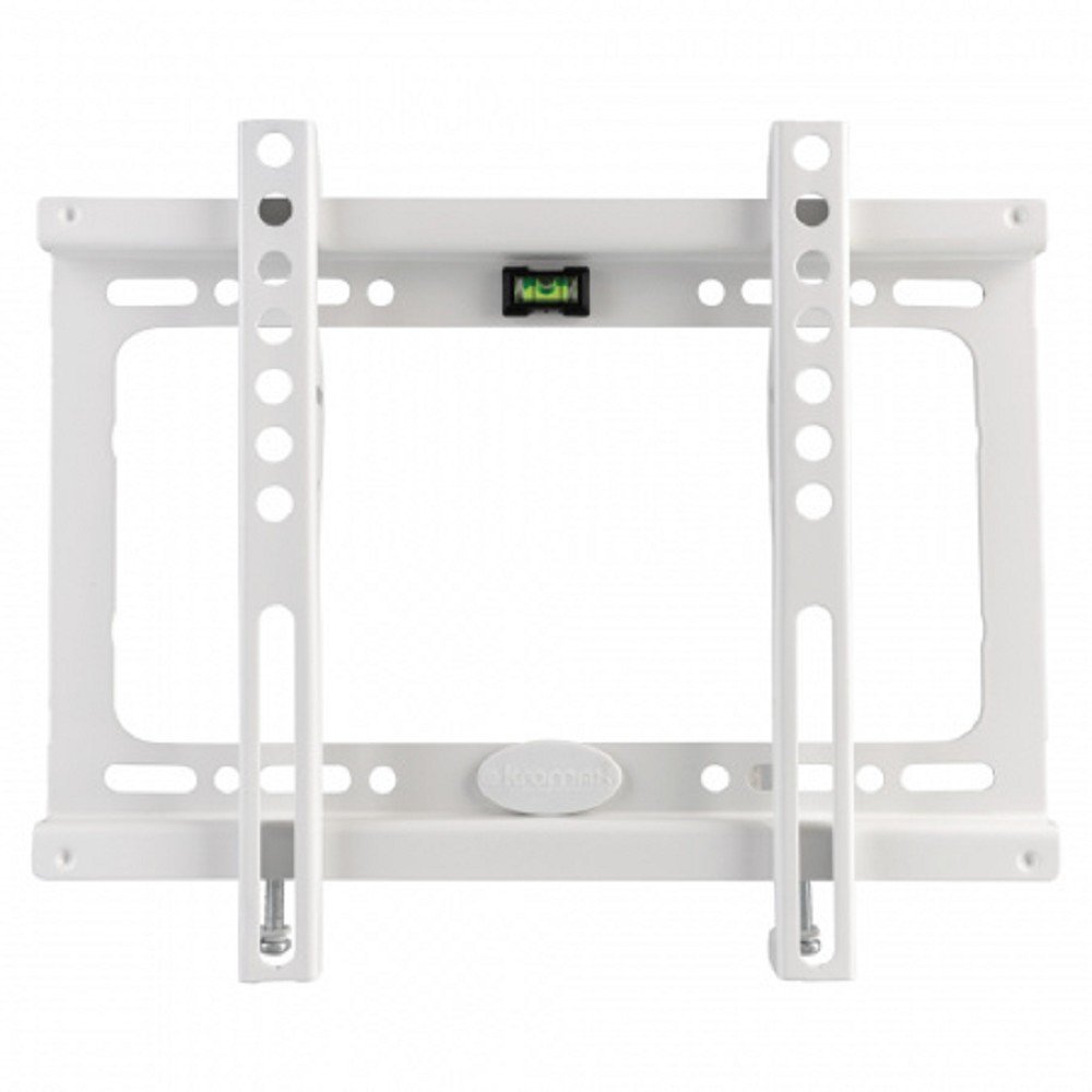 Kromax Крепления для мониторов IDEAL-5W white, Кр. стал. наст. для TV 15"-47", max 35 кг, 0 ст св., от ст. 20 мм, max VESA 200x200 мм.