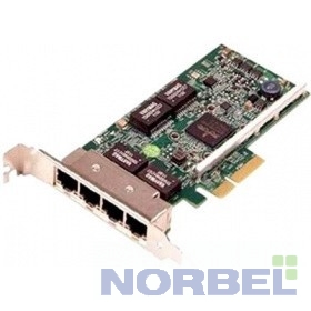 Dell Сетевая карта Broadcom 5719 QP 1Gb Interface LP 540-BBHB