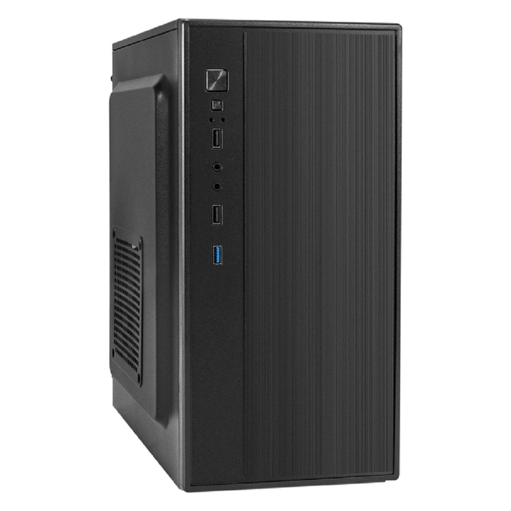 EXEGATE Корпуса EX298155RUS MINITOWER mATX W PSU 2 х USB+USB3.0 HD Audio черный BAA-408U EX298155RUS 