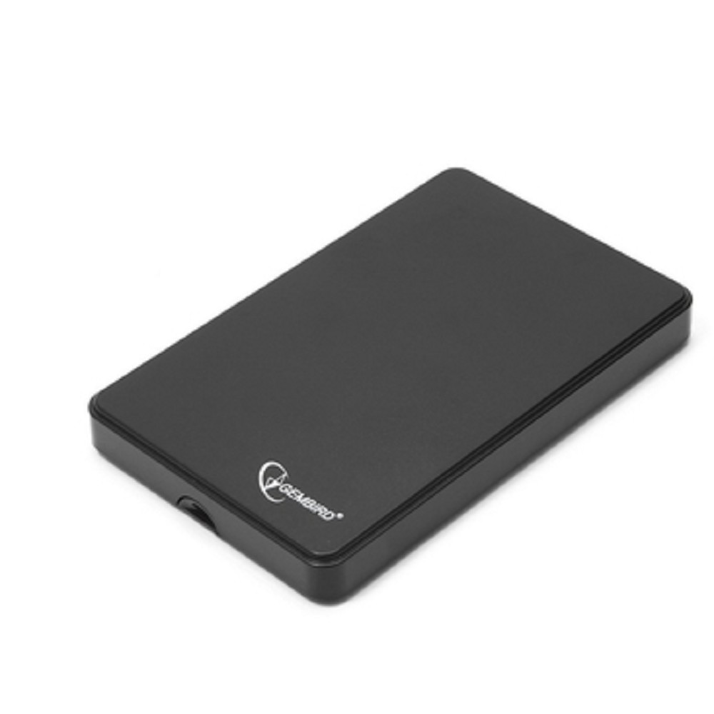 Gembird Контейнер для HDD EE2-U2S-40P Внешний корпус 2.5" EE2-U2S-40P, черный, USB 2.0, SATA, пластик