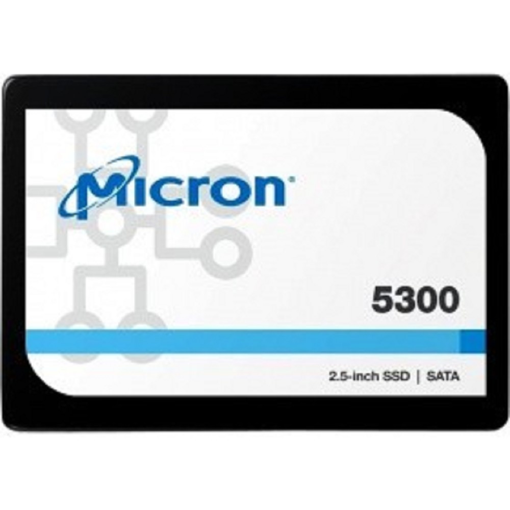Crucial накопитель Micron 5300 MAX 960GB 2.5 SATA MTFDDAK960TDT-1AW1ZABYY