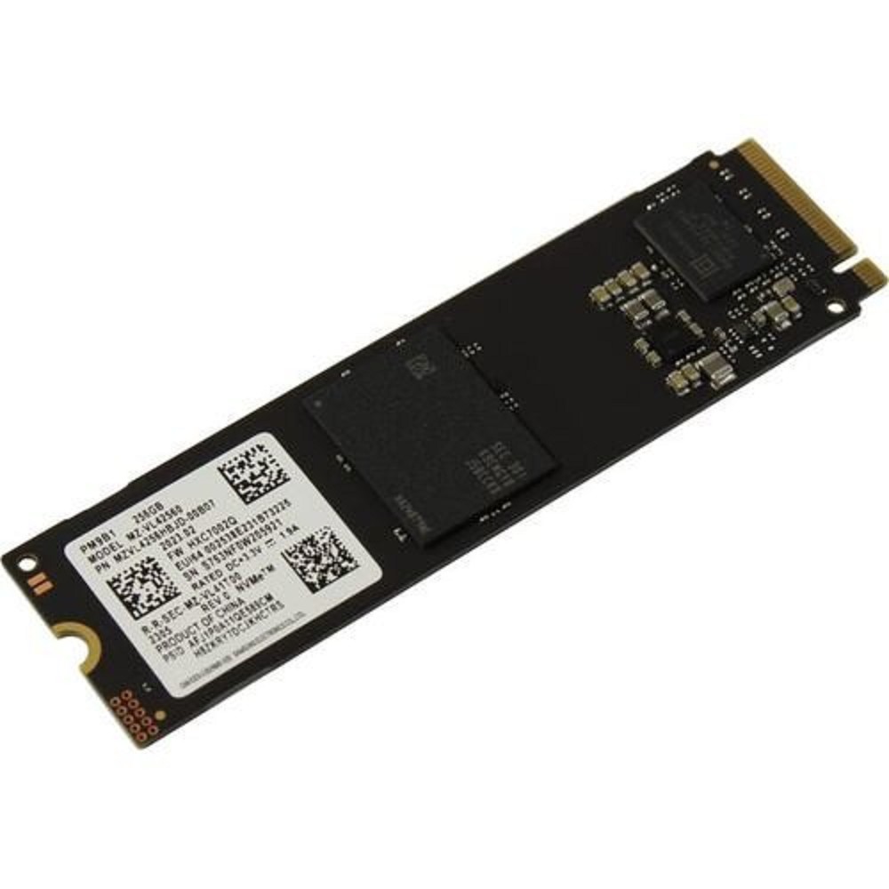 Samsung накопитель SSD PM9B1, 256GB, M.2 22x80mm , NVMe, PCIe 4.0 x4, MZVL4256HBJD-00B07