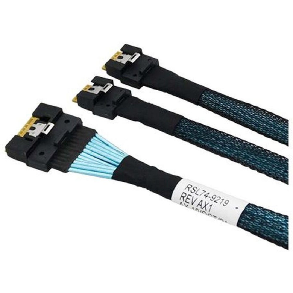 Lr-Link Сетевое оборудование LRSF54ST 8i -0.8M SFF-8654 8i ST Straight - 8 x SATA 80cm Cable