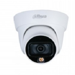 DAHUA Видеонаблюдение DH-IPC-HDW1239T1P-LED-0360B-S5 Уличная турельная IP-видеокамера Full-color 2Мп, 1 2.8” CMOS, объектив 3.6мм, LED-подсветка до 15м, IP67, корпус: пластик