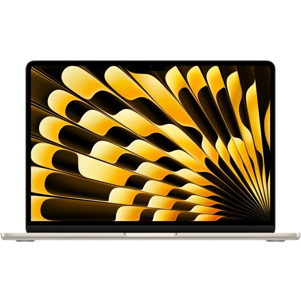Apple Ноутбук MacBook Air 13-inch 2025 MW0Y3HN A КЛАВ.РУС.ГРАВ. Starlight 13.6" Liquid Retina