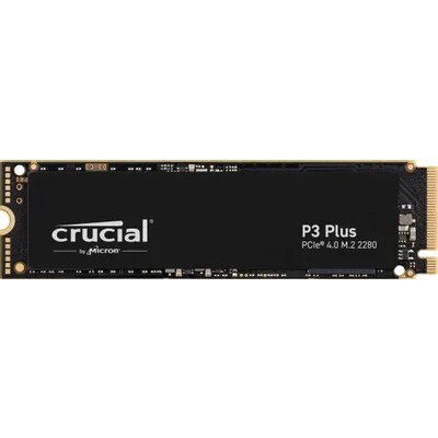 Crucial накопитель SSD 1000GB P3 Plus CT1000P3PSSD8 M.2 2280 PCIe NVMe 4.0 x4