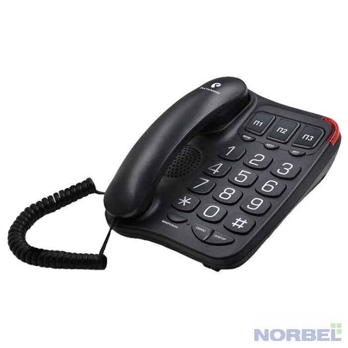 Texet Телефон TX-214 цвет черный