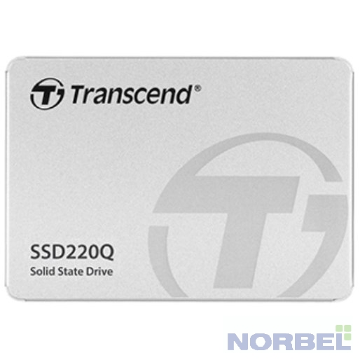 Transcend накопитель Твердотельный накопитель SSD 500GB, 2.5" SSD, SATA3, QLC TS500GSSD220Q