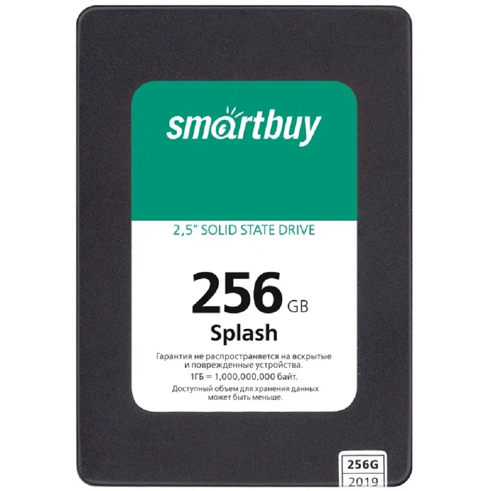 Smart buy накопитель Smartbuy SSD 256Gb Splash SBSSD-256GT-MX902-25S3