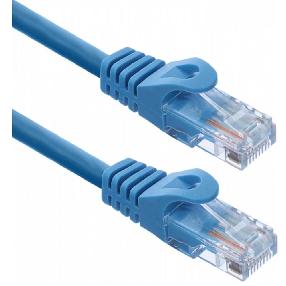 ACD Кабель Патч-корд -LPU5E-10L -LPU5E-10L Cat5e UTP 24AWG 4Pair, 7 0.18мм CCA Синий,1.0м, 741449