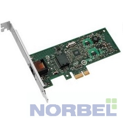 Intel Сетевая карта EXPI9301CT Сетевая карта OEM, Gigabit Desktop Adapter PCI-E x1 10 100 1000Mbps 893647 746398
