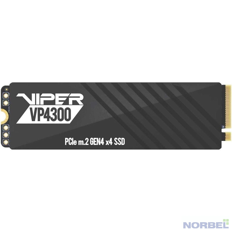 Patriot Накопитель SSD PCI-E 4.0 x4 1Tb VP4300-1TBM28H Viper VP4300 M.2 2280