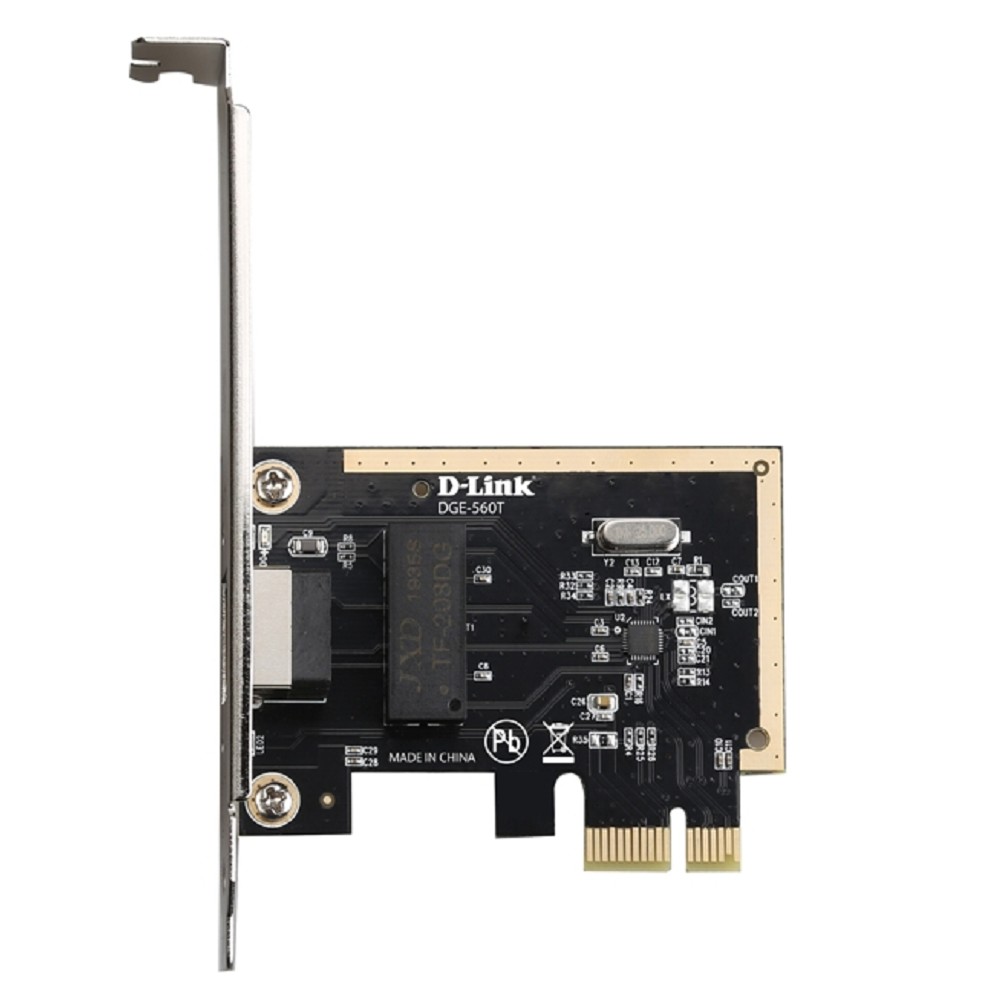 D-Link Сетевая карта DGE-560T D1A Сетевой PCI Express адаптер с 1 портом 10 100 1000Base-T