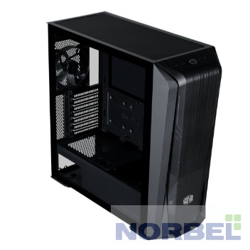 Cooler Master Корпус без блока питания MasterBox 500, 3 x 120 Fan, w o PSU, Black, 2 x 3.5 Jack, 2 x USB 3.2 Gen1 Type-A , RGB , Mid-Tower