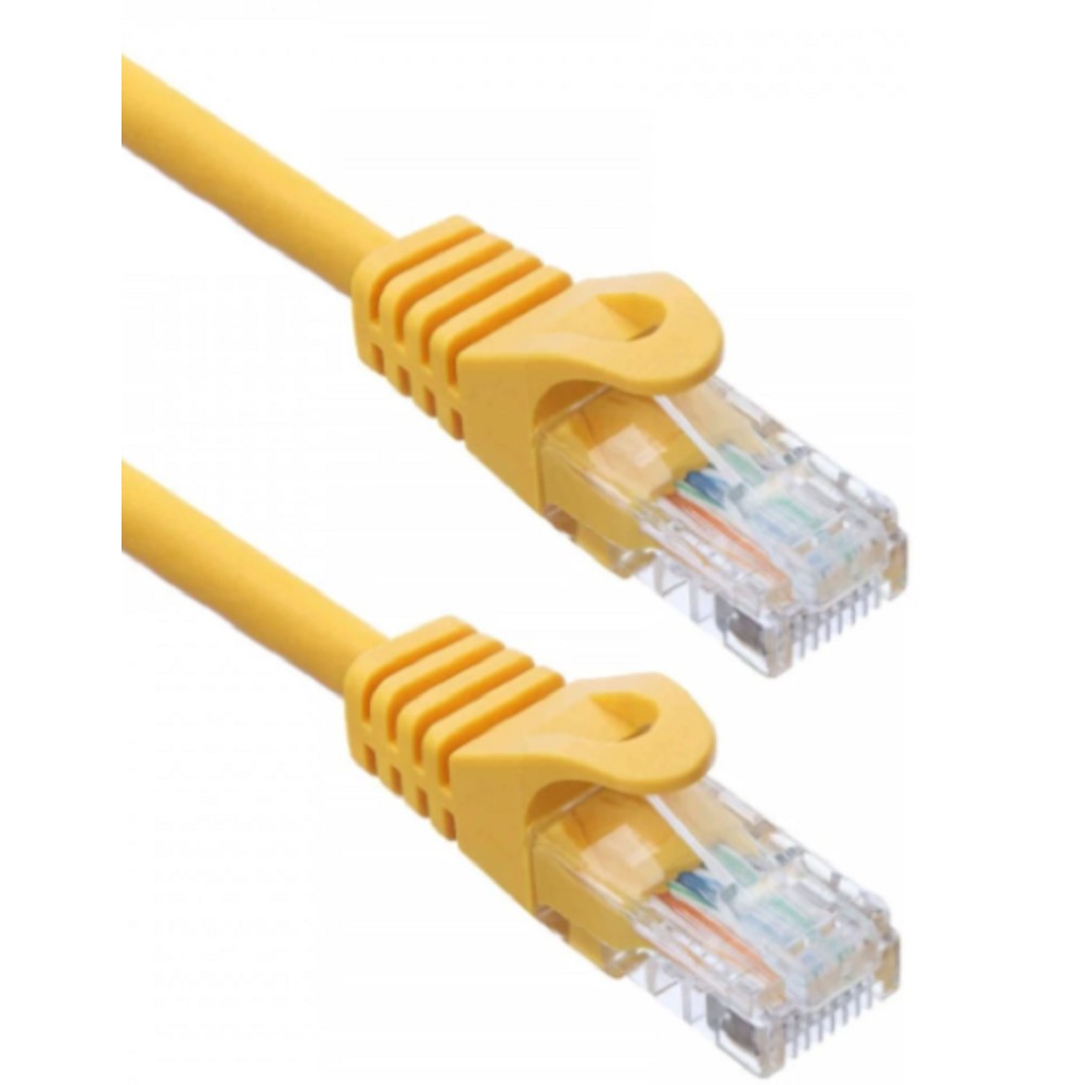 ACD Кабель Патч-корд -LPU5E-15Y -LPU5E-15Y Cat5e UTP 24AWG 4Pair, 7 0.18мм CCA Желтый,1.5м, 741470