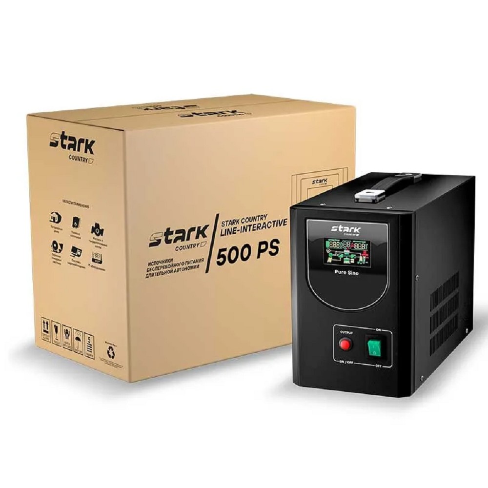 Stark ИБП SC 500 PS 500ВА 400Вт 4 8А
