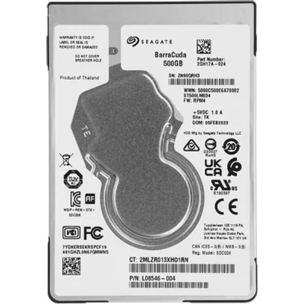 Seagate Жесткий диск 500Gb Barracuda Pro ST500LM034