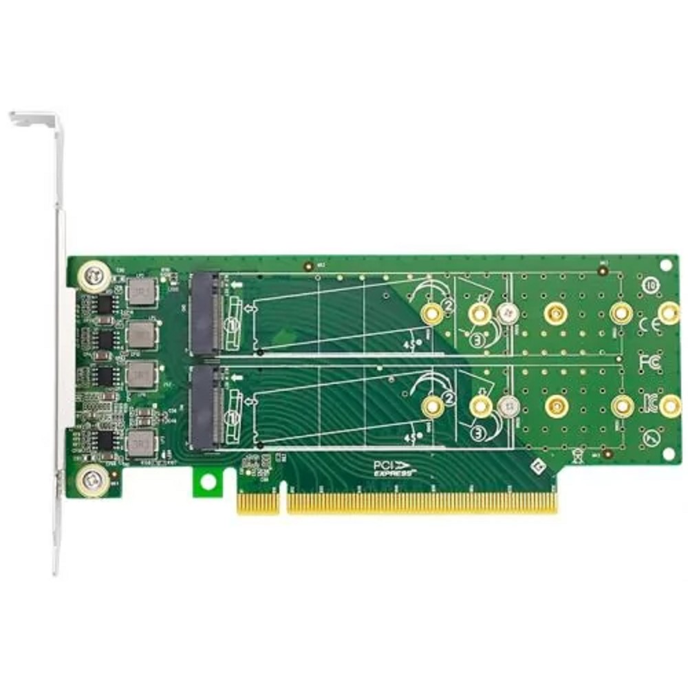 Lr-Link Сетевое оборудование LRNV95NF-L PCIe x16 to 4-Port M.2 NVMe SSD Adapter