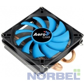 AeroCool Вентилятор Cooler Verkho 2 Slim 105W Intel 115 AMD PWM Screws
