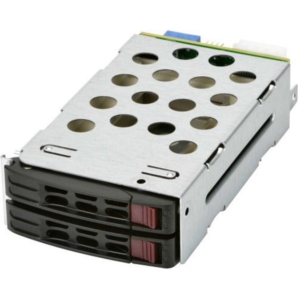 Supermicro Опция к серверу MCP-220-00160-0N Опция Dual 2.5" NVMe Drive BKT for 5.25" tray on 743, 745, 502,