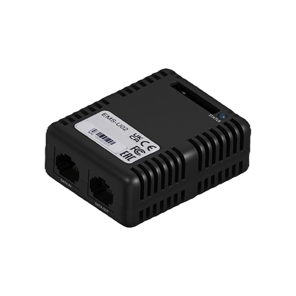 Сайбер Электро EMS-U02 Датчик окружающей среды ENVIRONMENTAL SENSOR - температура, влажность. Для работы с SNMP ПМКАРД в 1 фазных ИБП, 4 сухих контакта, габариты ВхШхГ 29х53х67