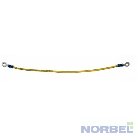 Hyperline Монтажное оборудование TGRD-CC-15 кабель заземления кольцо-кольцо 0.15м без крепежа