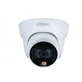 DAHUA Видеонаблюдение DH-IPC-HDW1239T1P-LED-0280B-S5 Уличная турельная IP-видеокамера Full-color 2Мп, 1 2.8” CMOS, объектив 2.8мм, LED-подсветка до 15м, IP67, корпус: пластик