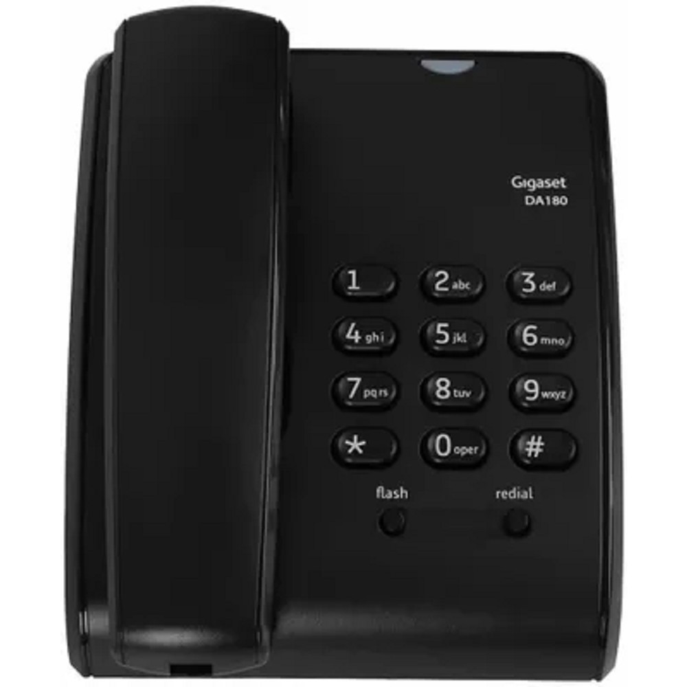 Gigaset Телефон S30054-S6535-S301 DA180 черный Телефон проводной