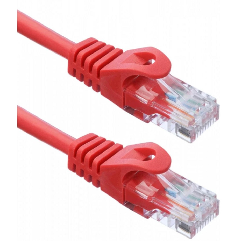 ACD Кабель Патч-корд -LPU5E-10R -LPU5E-10R Cat5e UTP 24AWG 4Pair, 7 0.18мм CCA Красный,1.0м, 741432