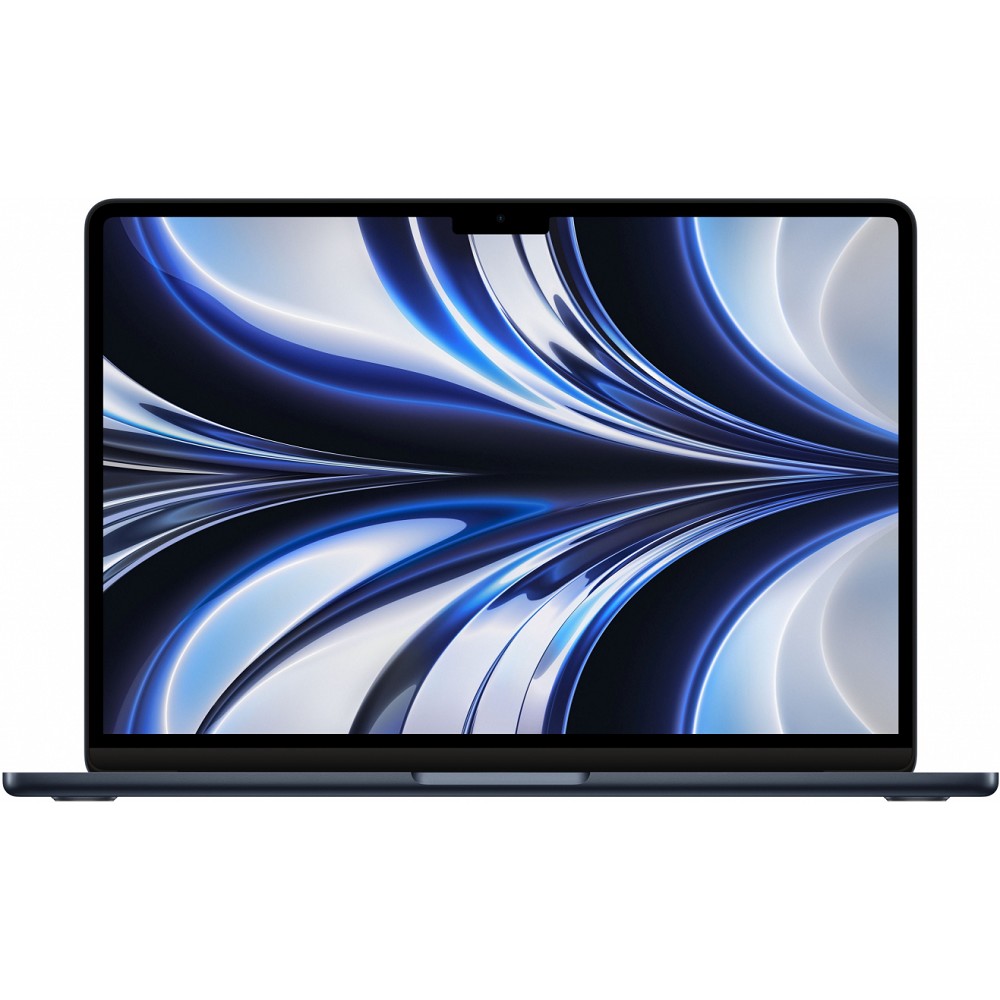 Apple Ноутбук MacBook Air 13-inch Mid 2022 MC7X4HN A КЛАВ.РУС.ГРАВ. Midnight 13.6" Liquid Retina