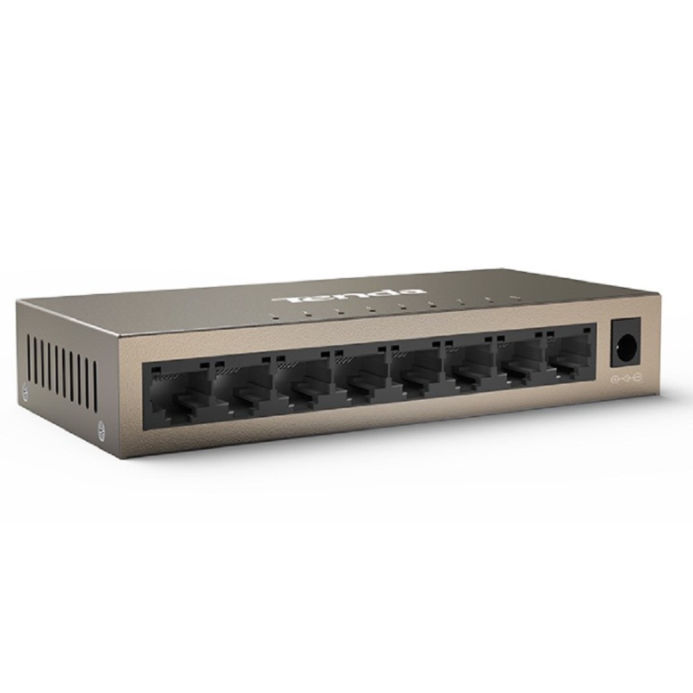 Tenda Сетевое оборудование TEG1008M Коммутатор настольный 8-Ports 10 100 1000 Base-T Gigabit Switch
