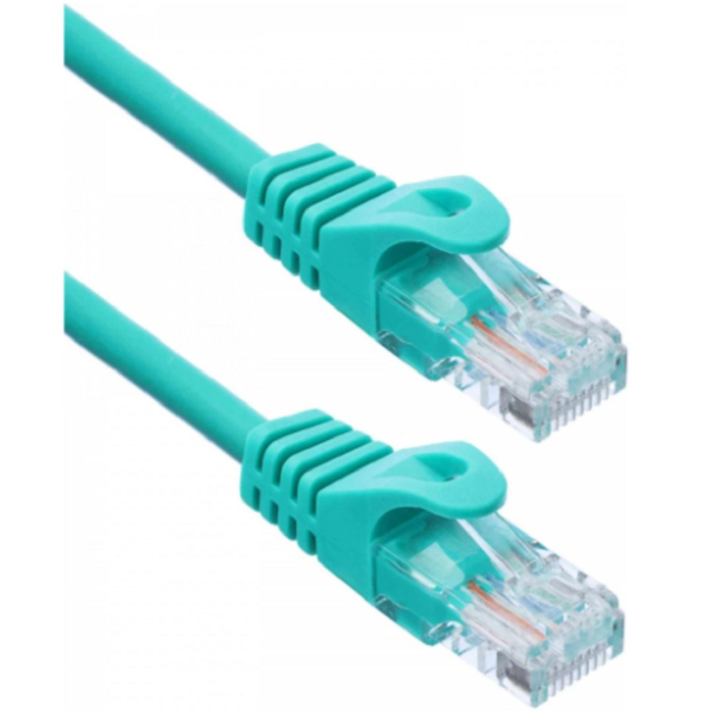 ACD Кабель Патч-корд -LPU5E-10G -LPU5E-10G Cat5e UTP 24AWG 4Pair, 7 0.18мм CCA Зеленый,1.0м, 741418