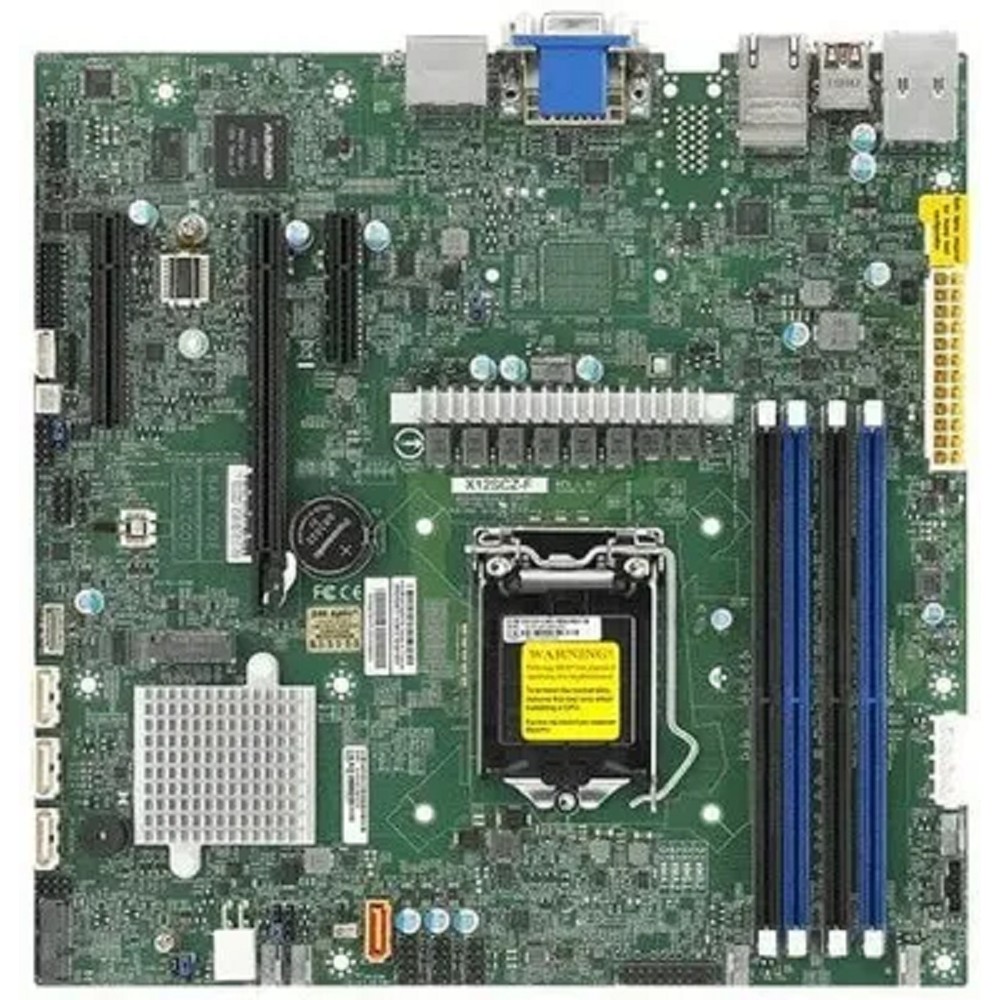 Supermicro Материнская плата MBD-X12SCZ-F-B Материнская плата