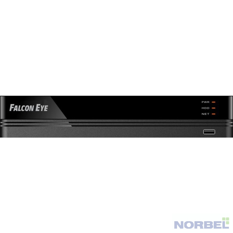 Falcon Eye FE-MHD2104 4 канальный 5 в 1 регистратор: запись 4кан 5Мп Lite 12k с; 1080P 15k с; 720P 25k с; Н.264 H.265 H265+; HDMI, VGA, SATA 1 до 10Tb HDD , 2 USB; Аудио 1 1; Смарт функции записи и в