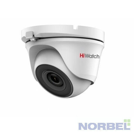 HiWatch Видеонаблюдение DS-T203 B 3.6-3.6мм Камера видеонаблюдения HD-CVI HD-TVI цветная корп.:белый