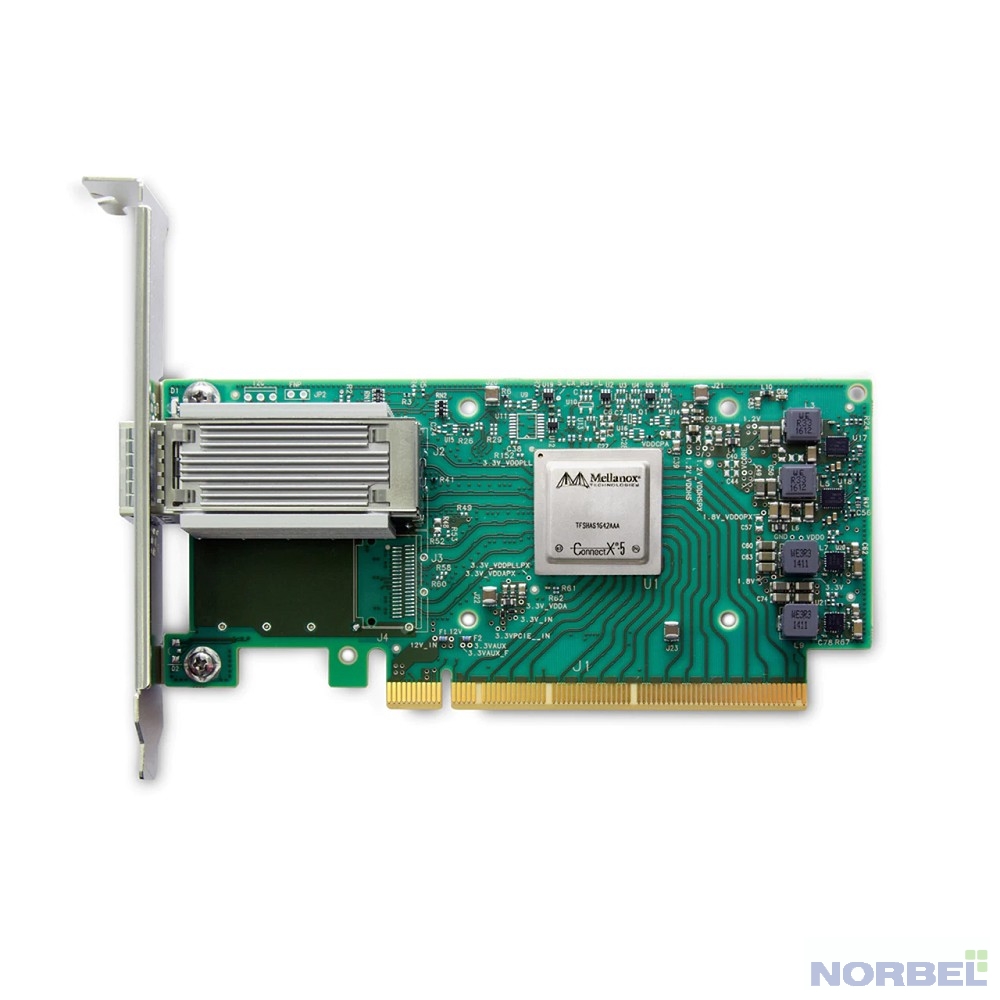 Mellanox Модуль MCX515A-CCAT ConnectX 5 EN network 100GbE QSFP 28xPCIe3.0x16